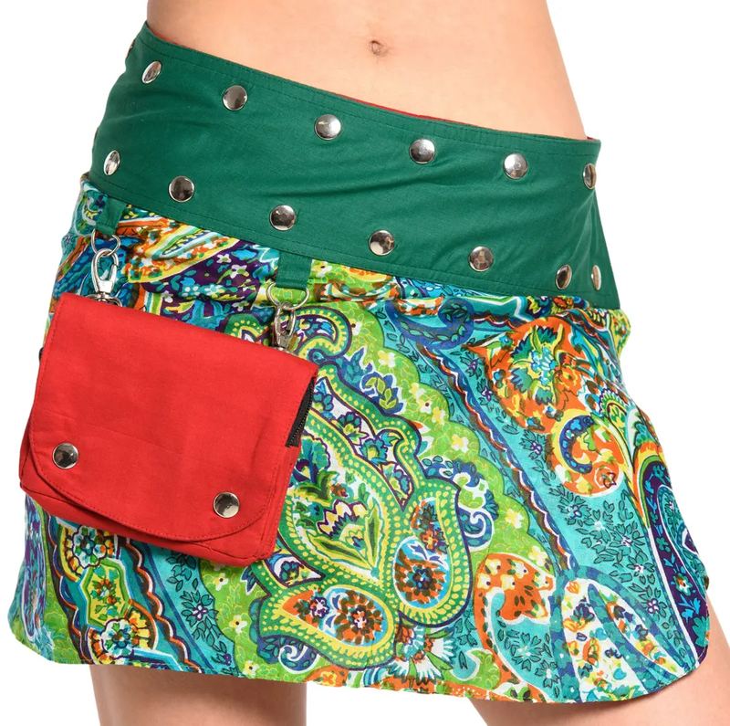 Mini Skirt 03 on White Background - Product Photography by Novkov Visuals