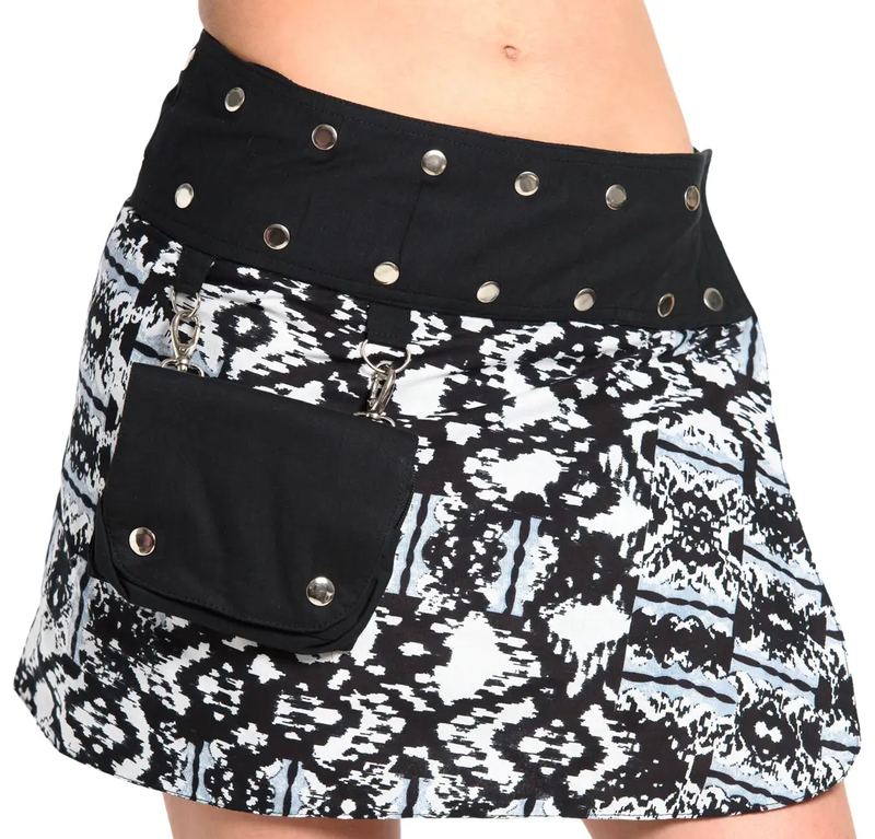 Mini Skirt 02 on White Background - Product Photography by Novkov Visuals