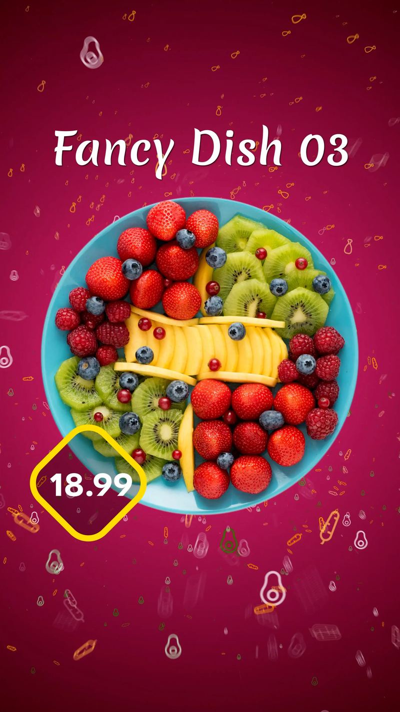 Digital menu 9 16 hd