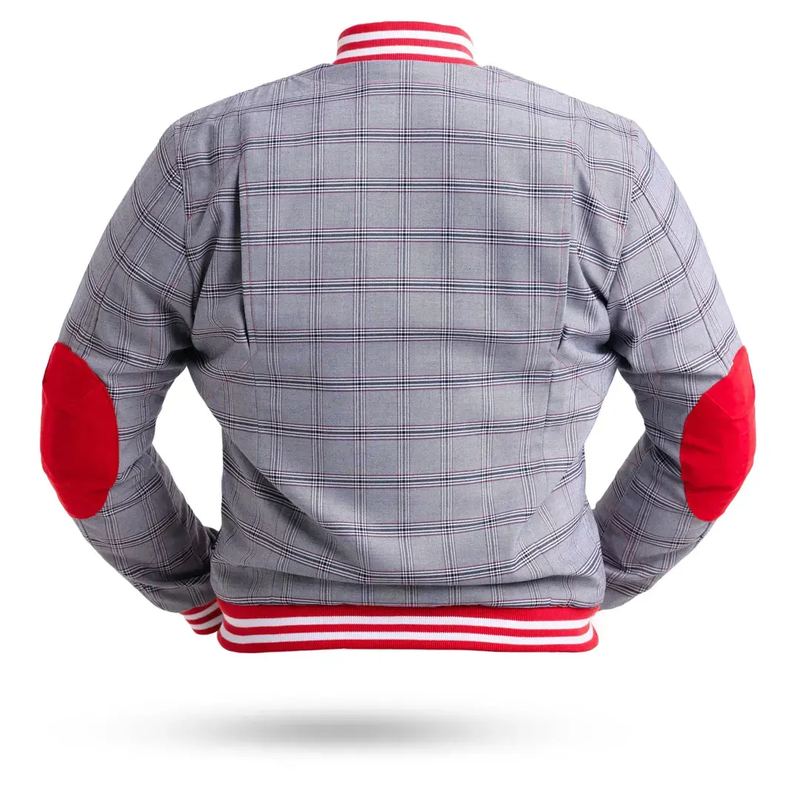 An example of product photography on a wide background. Back Jacket