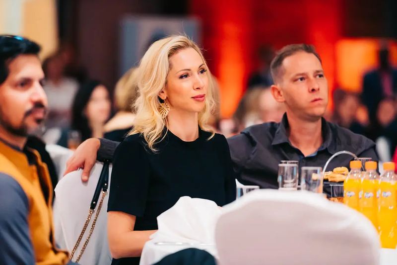People at a Gala event